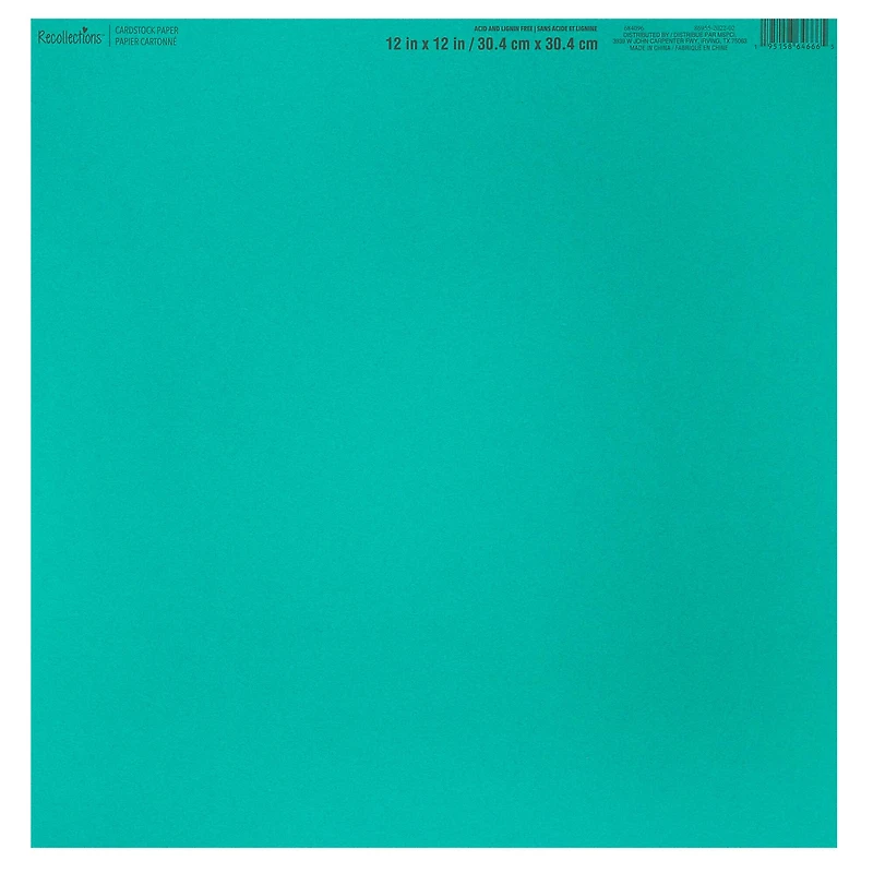 Smooth Solid Cardstock Paper by Recollections