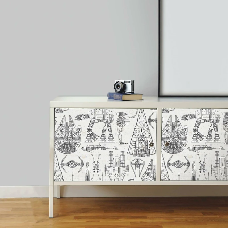 RoomMates Star Wars Blueprint Peel & Stick Wallpaper
