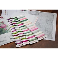 Luca-S The Charm of Peonies Counted Cross Stitch Kit