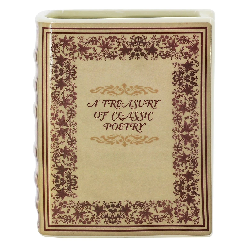 6" Classic Ceramic Book Tabletop Décor by Ashland®