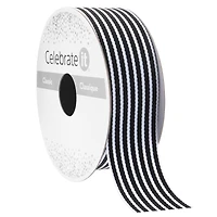 1" x 5yd. Striped Ribbon by Celebrate It® Classic