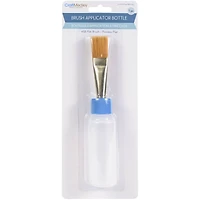 Craft Medley™ Empty Squeeze Bottle With Brush Applicator