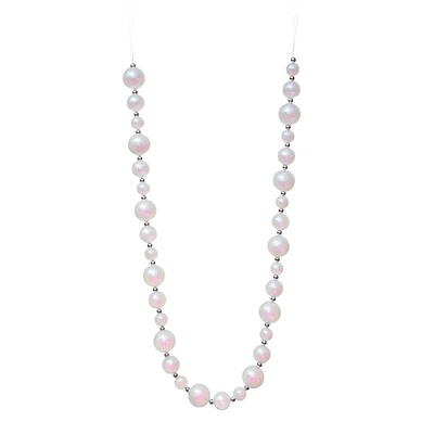 6ft. Iridescent Clear Shatterproof Ball Garland by Ashland®