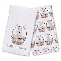 Easter Basket Tea Towel - Set of 2