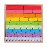 Bigjigs® Wooden Fractions Tray