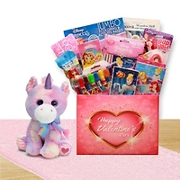 Disney® Princess Valentines Gift Box with Unicorn Plush