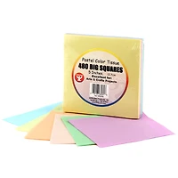 Hygloss 5" Pastel Tissue Squares, 3 Packs of 480