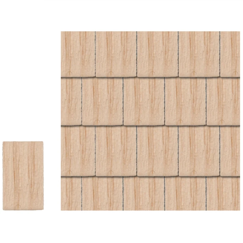 Houseworks® Unfinished Square Shingles, 1,000ct.