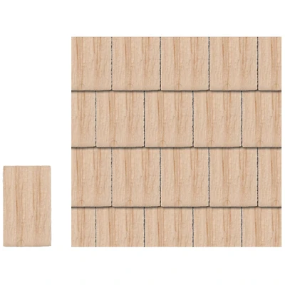 Houseworks® Unfinished Square Shingles, 1,000ct.