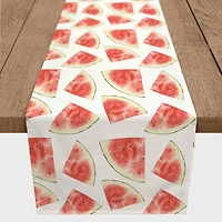 Watermelon Pattern 16" x 72" Cotton Twill Runner