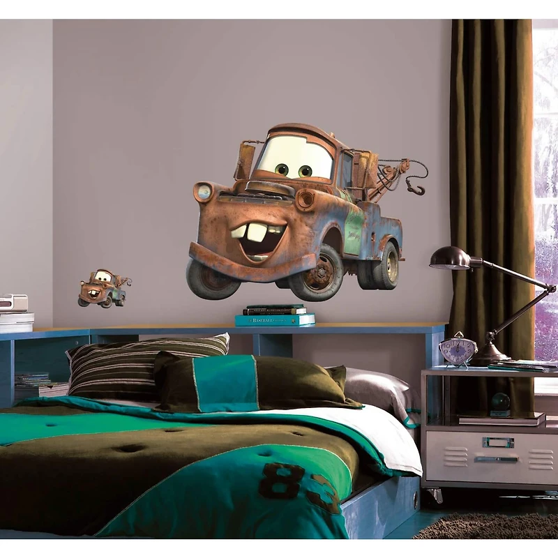 RoomMates Cars Mater Peel & Stick Giant Wall Decal