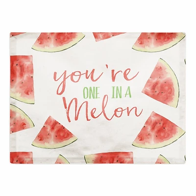 You're One in a Melon 18" x 14" Cotton Twill Placemat