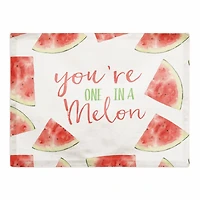 You're One in a Melon 18" x 14" Cotton Twill Placemat