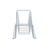 Organize It All White Deluxe Lid & Plates Organizer