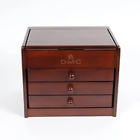 DMC® Small 3-Drawer Pine Wood Embroidery Storage Chest