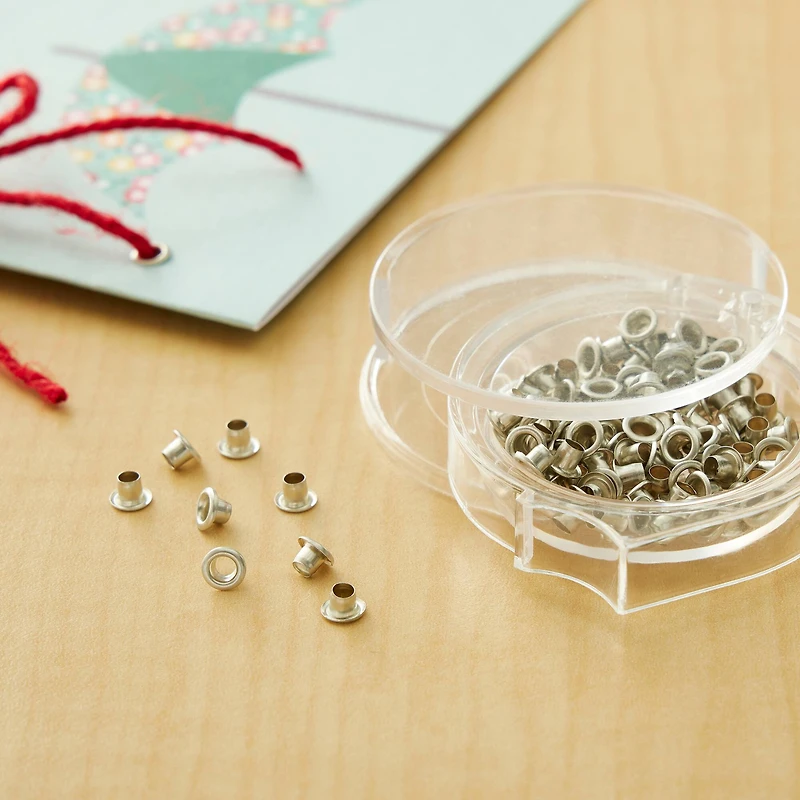 Medium Pewter Eyelets by Recollections™