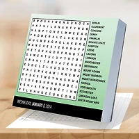 TF Publishing 2024 Word Search Puzzles Daily Desktop Calendar