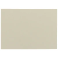 JAM Paper 3.5" x 4.875" Ivory Blank Flat Note Cards