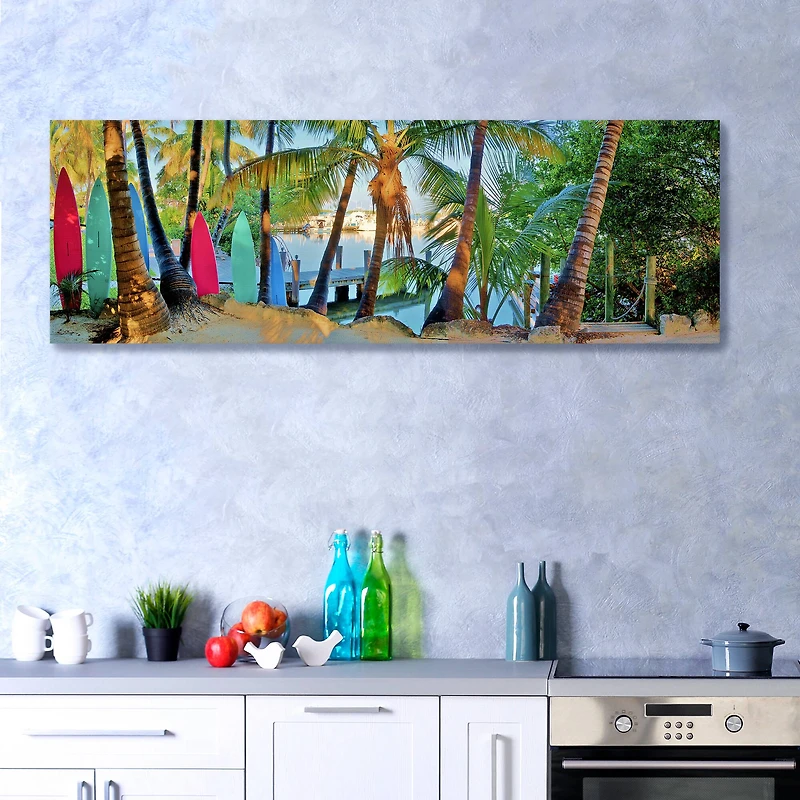 Island Style Canvas Giclee