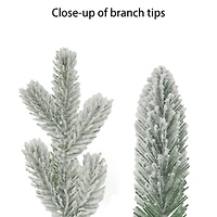 26" Battery-Operated Pre-Lit Decorated with Red Bow