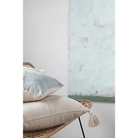 Hello Honey® Woven Cotton Pillow with Tassels