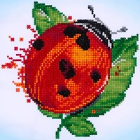 Diamond Dotz® at Home Beginner Garden Lady Diamond Painting Kit