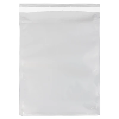 JAM Paper 9" x 12" Silver Foil Open End Envelopes with Self Adhesive Closure, 25ct.