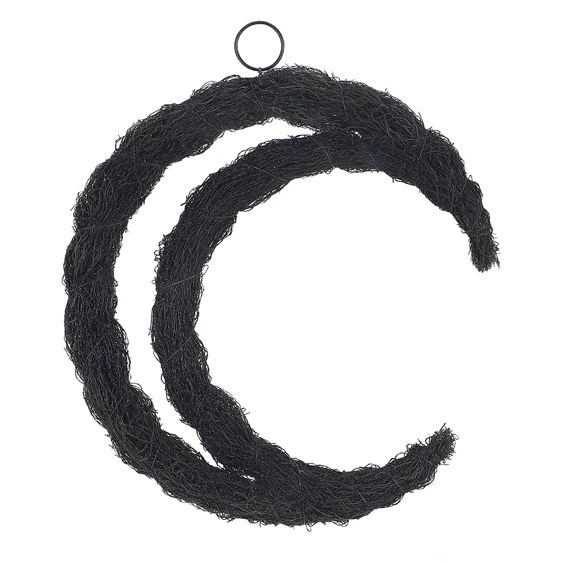 16" Black Moon Wreath by Ashland®