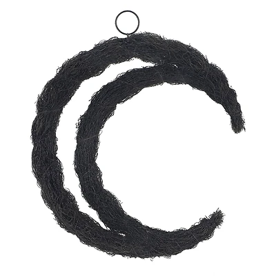 16" Black Moon Wreath by Ashland®