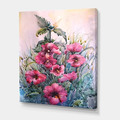 Designart - Blossoming Hibiscus In The Wild