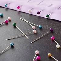 Loops & Threads™ Long Pearlized Pins