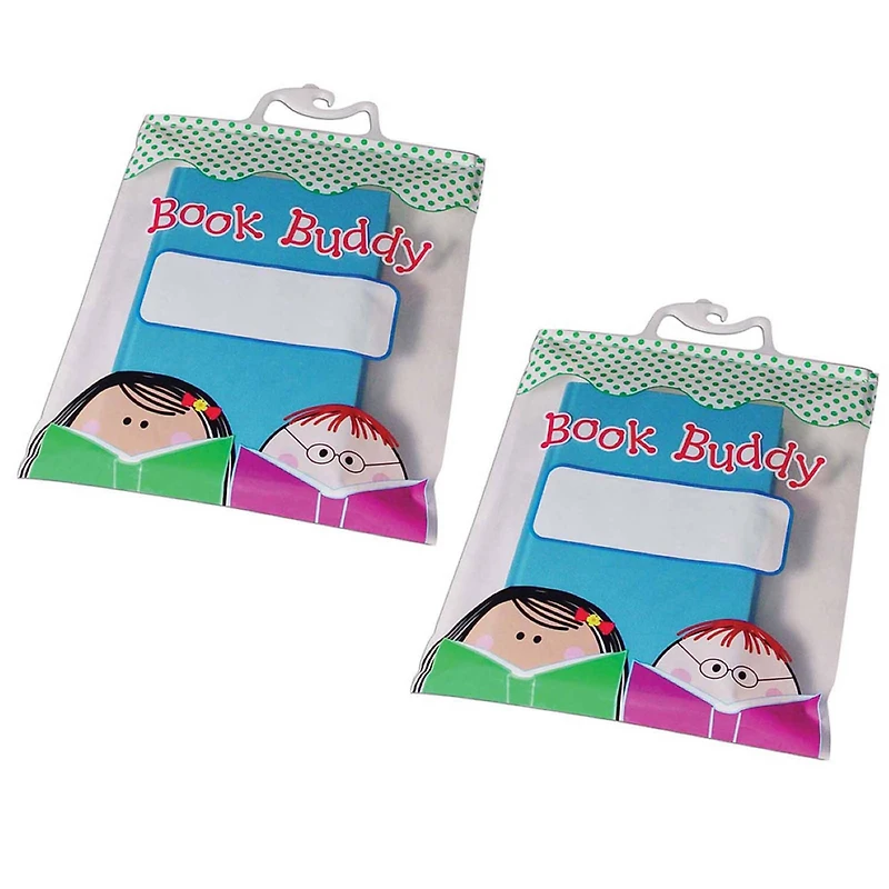 Creative Teaching Press® Book Buddy Bags, 10.5" x 12.5", 2 Packs of 6
