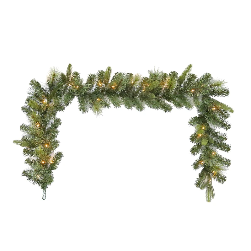 6ft. Pre-Lit Gilded Pine Garland by Ashland®
