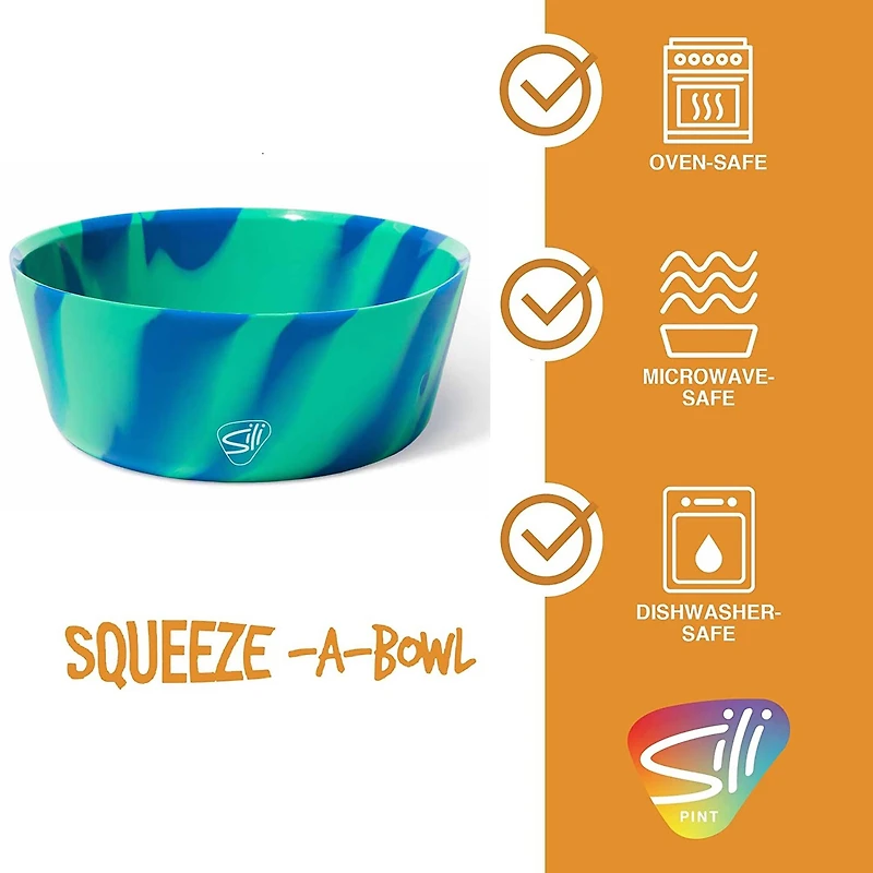 Silipint® 18oz. Headwaters Silicone Squeeze-A-Bowl, 2ct.