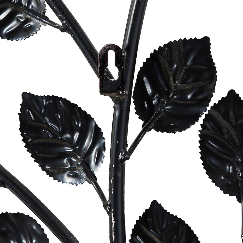 Brown Iron Traditional Wall Tree, 41" x 75" x 3"