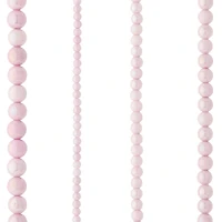 Light Violet Marble Glass Round Beads by Bead Landing™