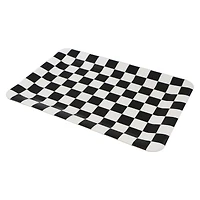 9" x 13" Black & White Checkered Paper Trays, 2ct. by Celebrate It™