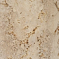 Hello Honey® 6" Natural Travertine Wave Bookends Set