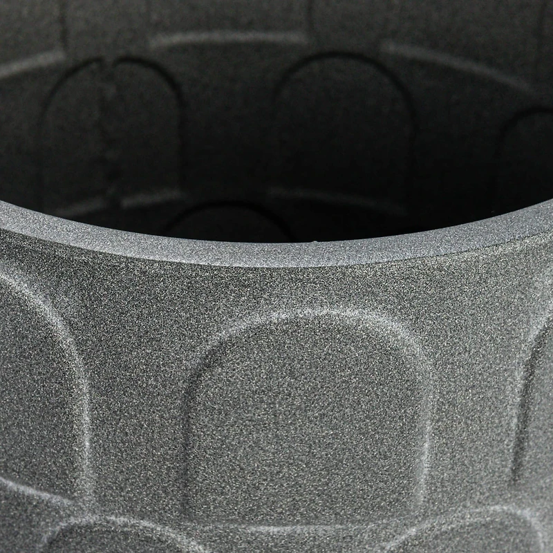 Hello Honey® Gray Metal Planter Set on Stands