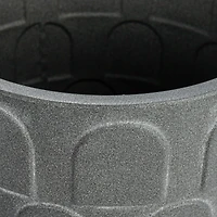 Hello Honey® Gray Metal Planter Set on Stands