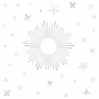 RoomMates Sunburst Peel & Stick Decals with Circle Mirror