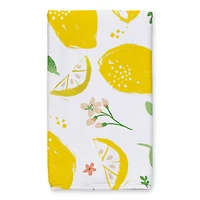 Spring Lemon Pattern Tea Towel - Set of 2