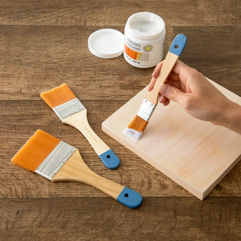 All-Purpose Brown Synthetic Brushes by Artist's Loft® Necessities™