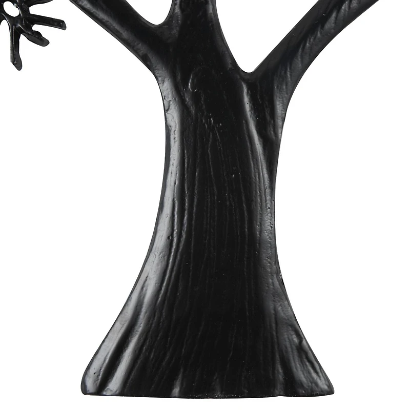 Black Aluminum Metal Tree Large Textured Wall Decor