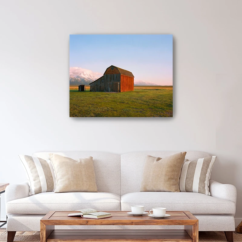 The Ol’ Barn Canvas Giclee