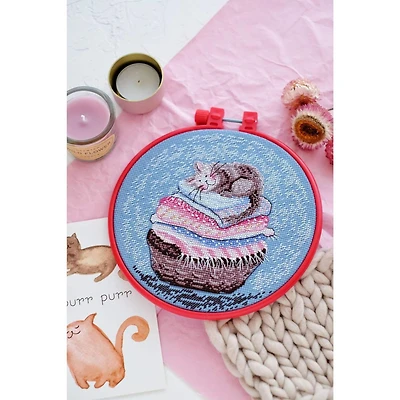 Abris Art Kitty Cross Stitch Kit