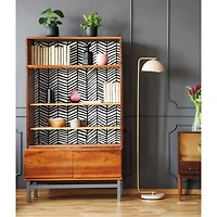 RoomMates Cat Coquillette Herringbone Peel & Stick Wallpaper