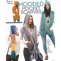Annie's Hooded Pocket Scarves Book