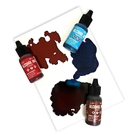 6 Packs: 3 ct. (18 total) Ranger Tim Holtz® Alcohol Ink Kit, Rodeo