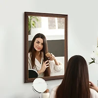 Head West® Oil Rubbed Bronze Rectangular Framed Vanity Wall Mirror